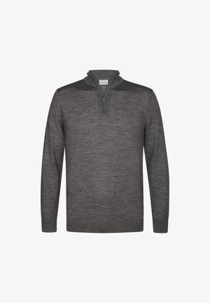 PROFUOMO THE MERINO HALF ZIP - Maglione - grey