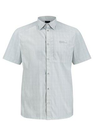 Jack Wolfskin, NORBO S/S SHIRT M - Overhemd - cool grey check