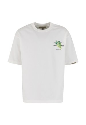 Pas de Monaco, VERDE T-SHIRT - T-shirt imprimé - off white