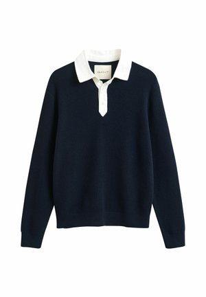 GANT, Langarmshirt - evening blue