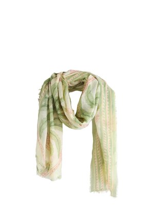 Next Šál - green palm print