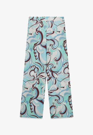 MARCIANO BY GUESS, MARCIANO STRAIGHT BEDRUCKTE HOSE - Pantalones - hellblau