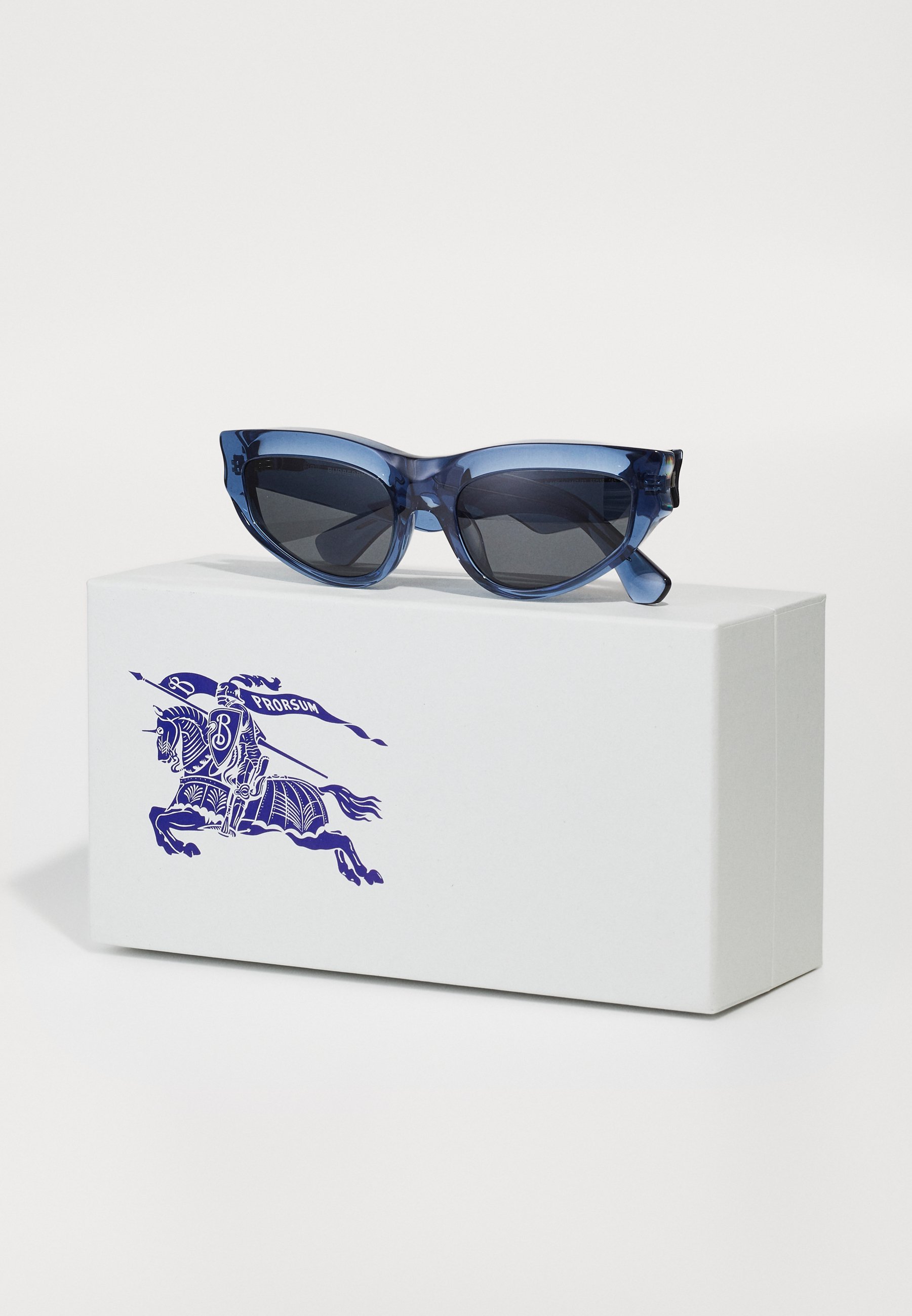 Burberry Sunglasses - blue/dark grey/blue - Zalando.co.uk
