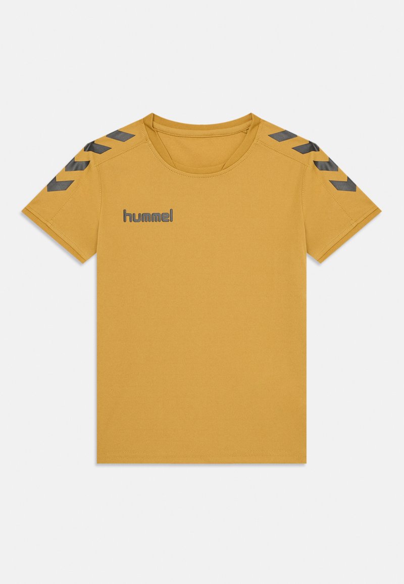 Hummel Sport T-shirt goudkleurig