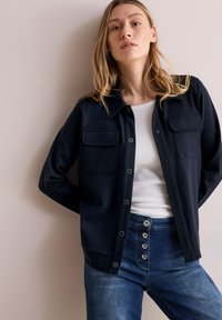 LEICHTE - Sweater met rits - blau
