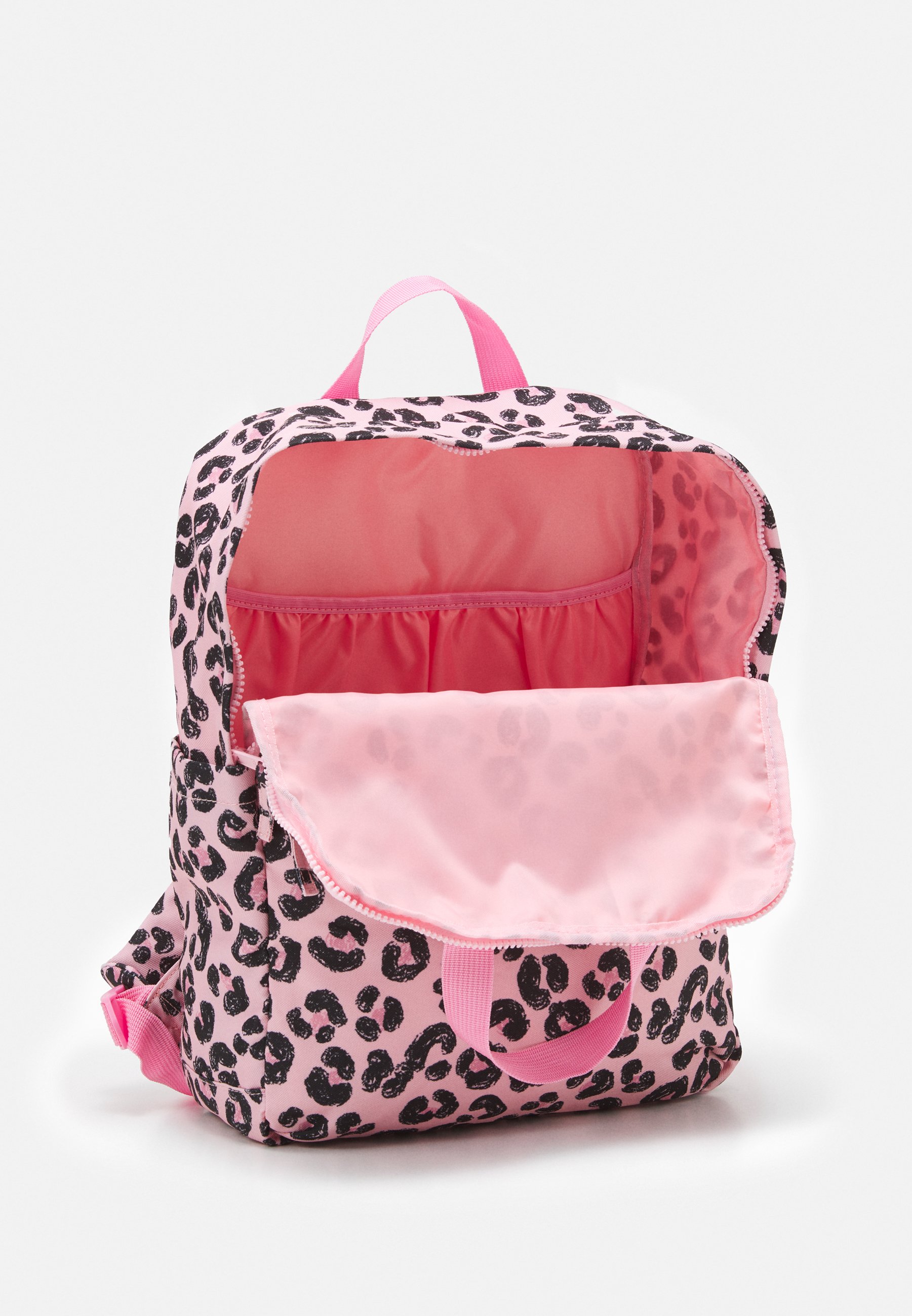 pink leopard backpack