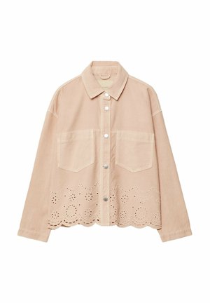 Stradivarius Summer jacket - light pink