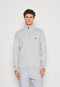BOSS EVER - Stickad tröja - light/pastel grey