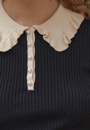 T-shirt con stampa - black