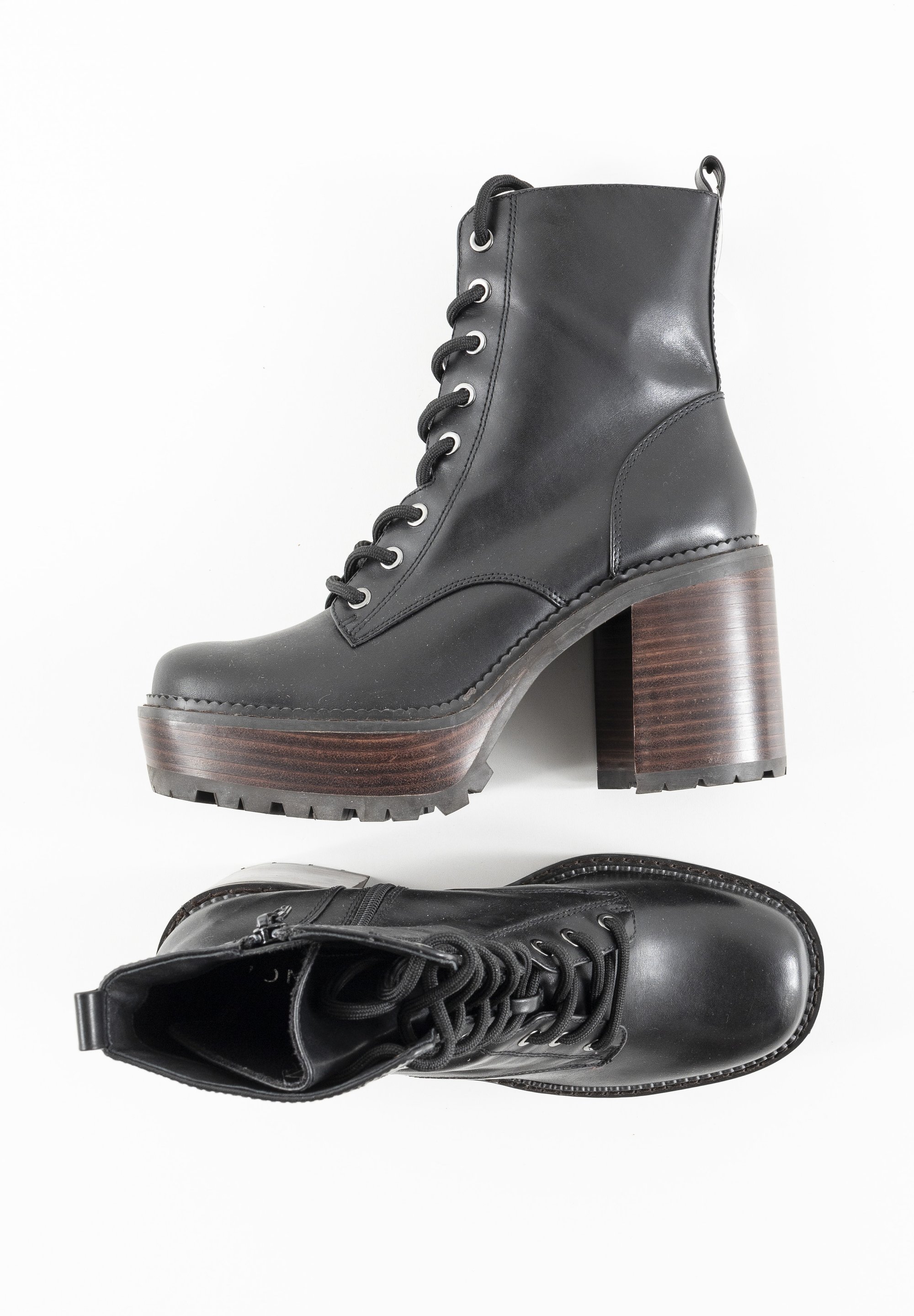 Jonak Bottines à lacets black/noir (Seconde main) ZALANDO