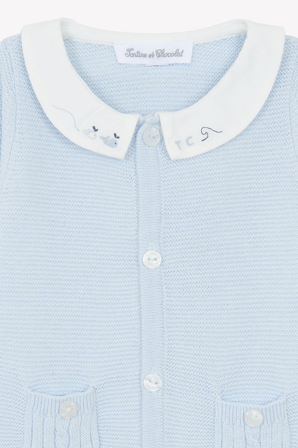 COMBILONGUE - Jumpsuit - ciel2