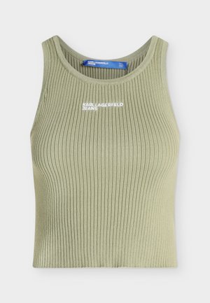 Karl Lagerfeld Jeans, TANK - Μπλούζα - tea