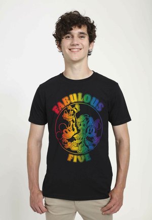 Disney MICKEY MOUSE PRIDEFUL FIVE UNISEX - T-shirt z nadrukiem