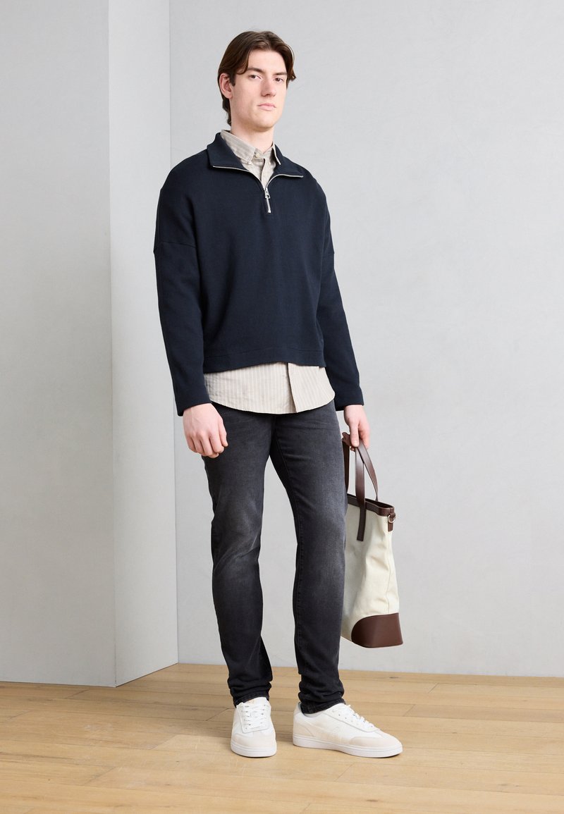 Lichtblauwe SCOTCH & SODA Slim Fit Jeans ESSENTIALS RALSTON IN ORGANIC Cotton   Aqua Blue 213095