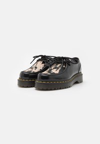 Dr. Martens ZEFFIR 3I - Sportlicher Schnürer - black/beige