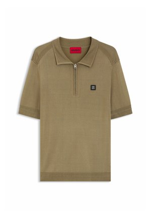 HUGO, HUGO SAYFONG-5 - Poloshirt - beige melange eight