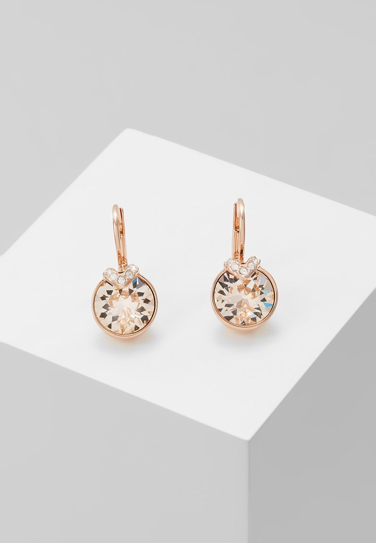 Swarovski BELLA Oorbellen rose goldcoloured/transparent