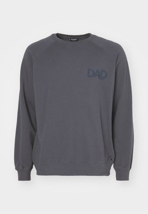 Ron Dorff BOX PRINT - Bluză de molton - lava grey