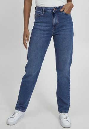 PZLIVA  - Straight leg jeans - medium blue denim