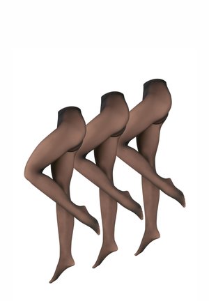 3-PACK FEIN - Strumpfhose - schwarz