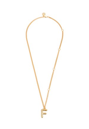 COLLAR LETRA F - Necklace - color oro
