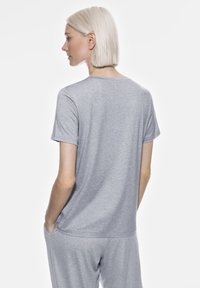 mey Pyjamashirt - light grey melange