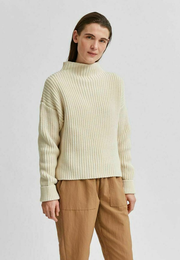 SLFSELMA  - Strickpullover - birch