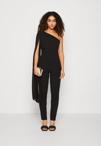 WAL G. LOURA CAPE SLEEVE - Kombinezonas - black