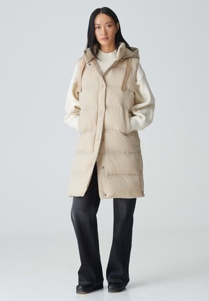WIGILO - Waistcoat - macadamia