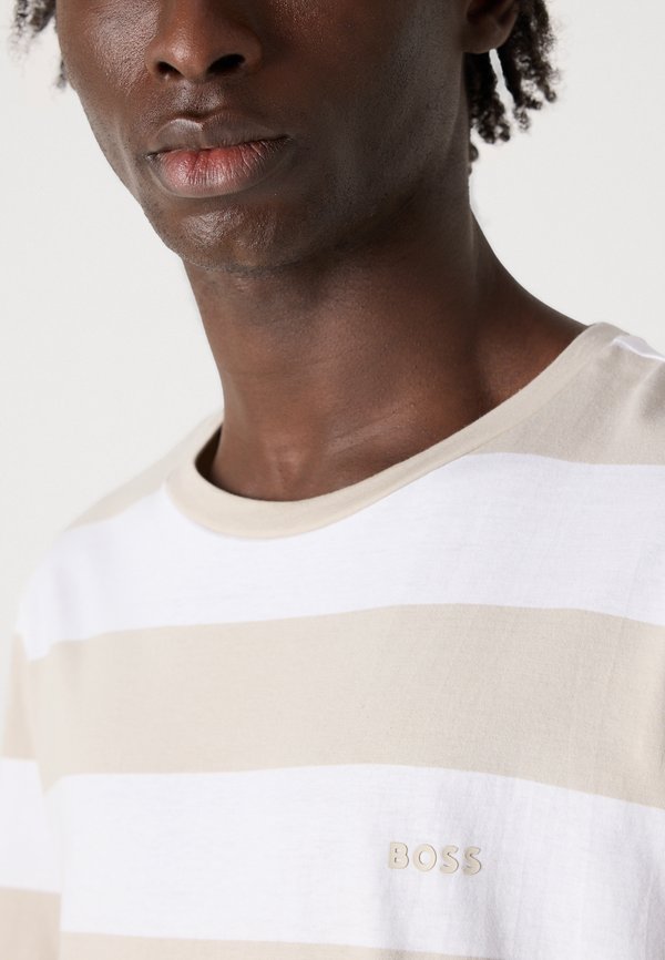 TALESSTRIPE - Print T-shirt - light beige3