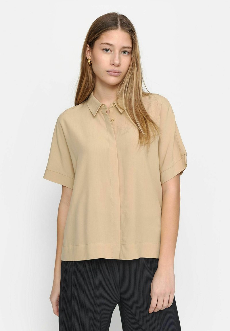 Soft Rebels Overhemdblouse - safari