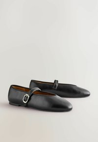 REGULAR FIT - FOREVER COMFORT ROUND TOE MARY JANE - Baletkurpes ar siksniņu ap potīti - black