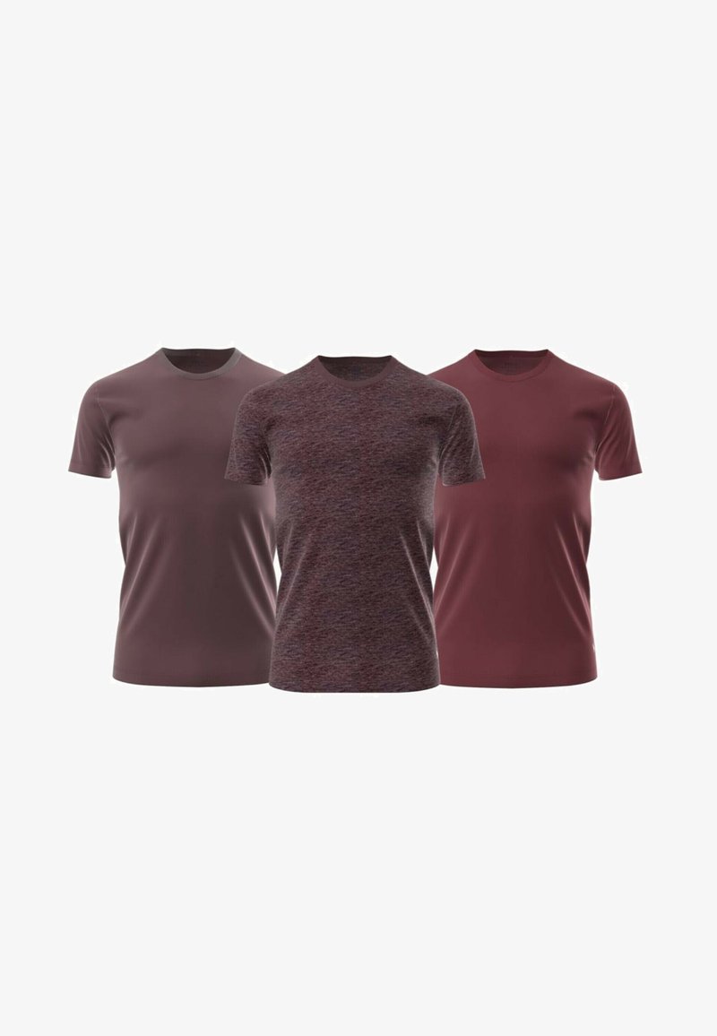 Polo Ralph Lauren CREW 3 PACK - Spodnja majica - rot