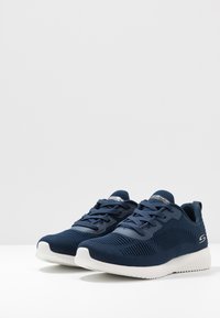 Skechers Wide Fit BOBS SQUAD  - Sapatilhas - navy