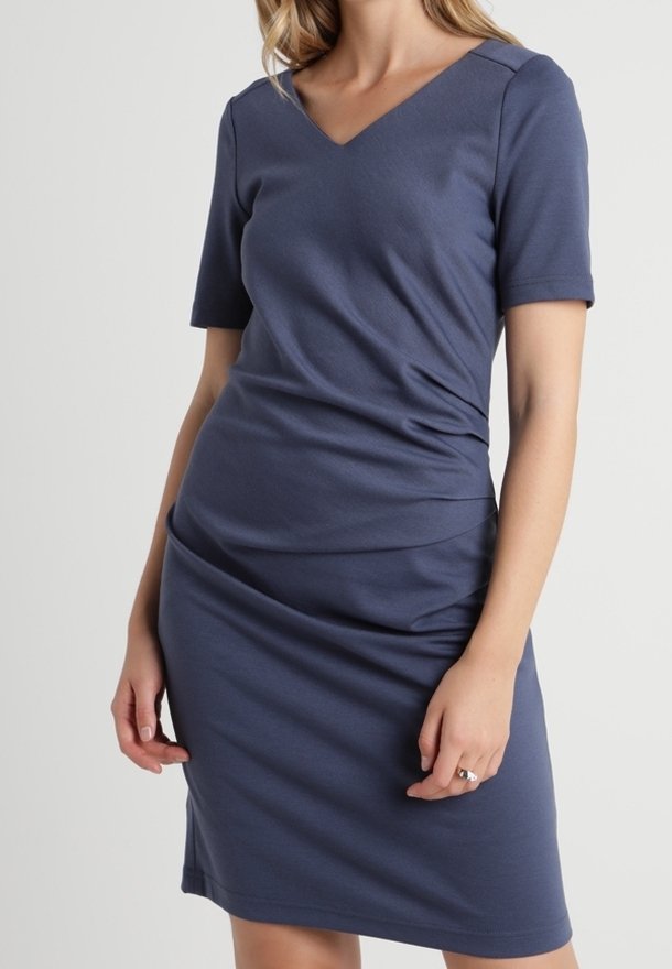 Kaffe Robe fourreau - blue