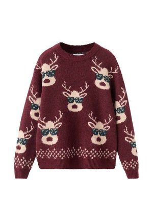 Pullover - grenat