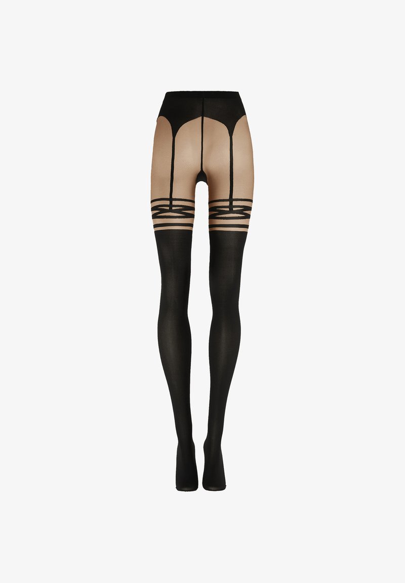 Wolford Tights - fairly light black/mottled black - Zalando Wolford Tights - fairly light black/mottled black - Zalando