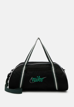 Nike Performance GYM CLUB RETRO - Borsa per lo sport - black/vintage green/stadium green