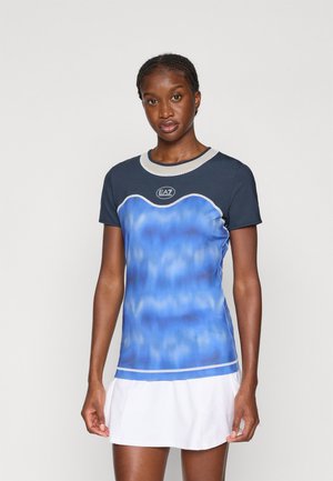 TENNIS PRO FREESTYLE TEE - Sporta krekli - blue