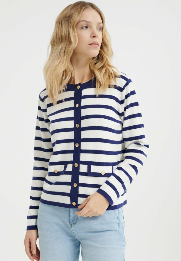 Strickjacke - stripes