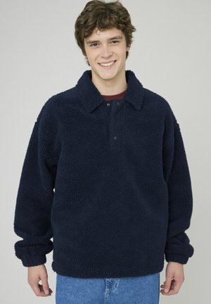 Sweat polaire - bleu foncé