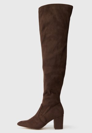 CROSSWALK - Botine cu toc - brown