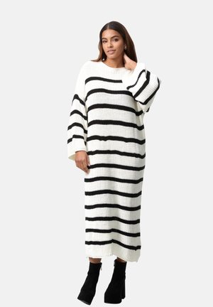 Strickkleid - weiss