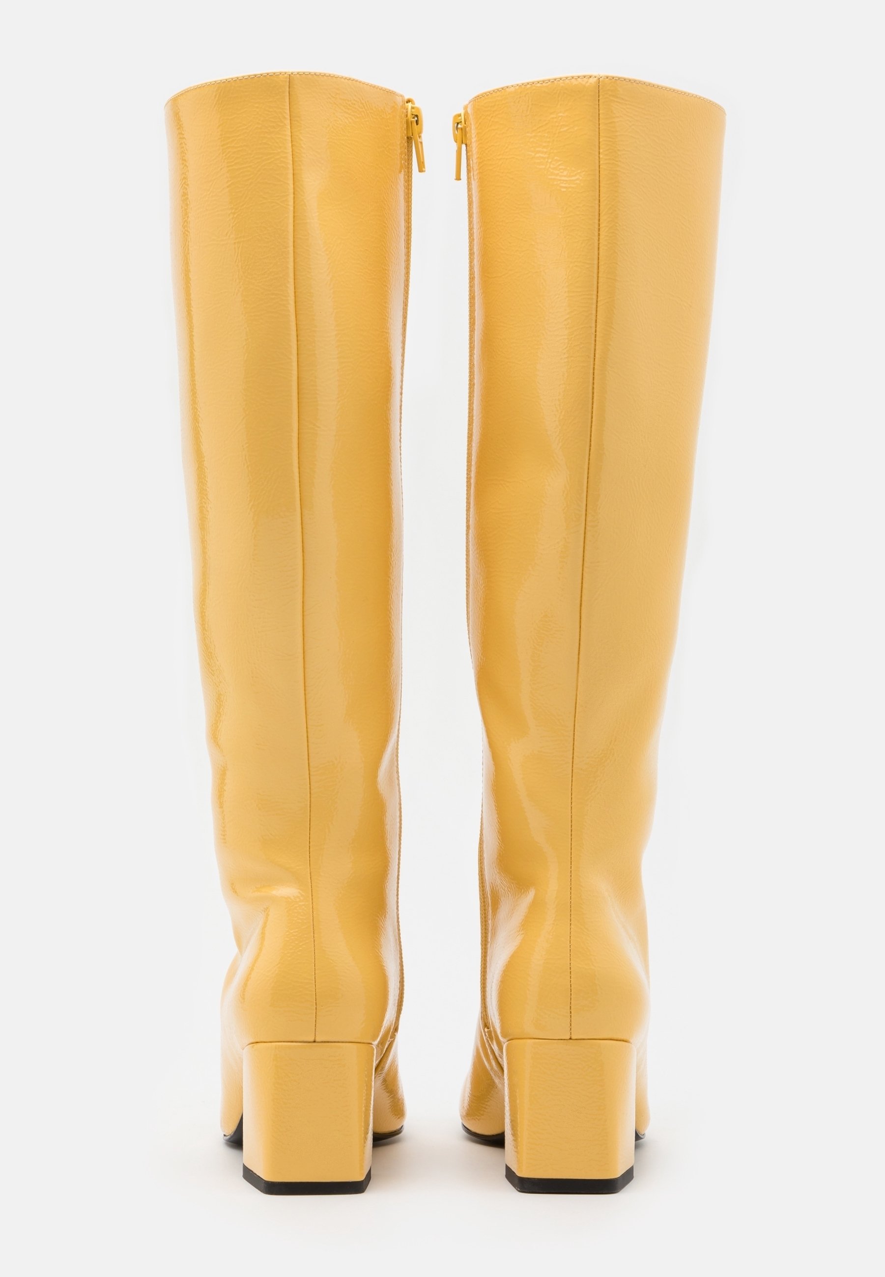 Monki Boots - yellow - (Pre-owned) - Zalando.ie