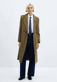 Mango Classic coat - khaki
