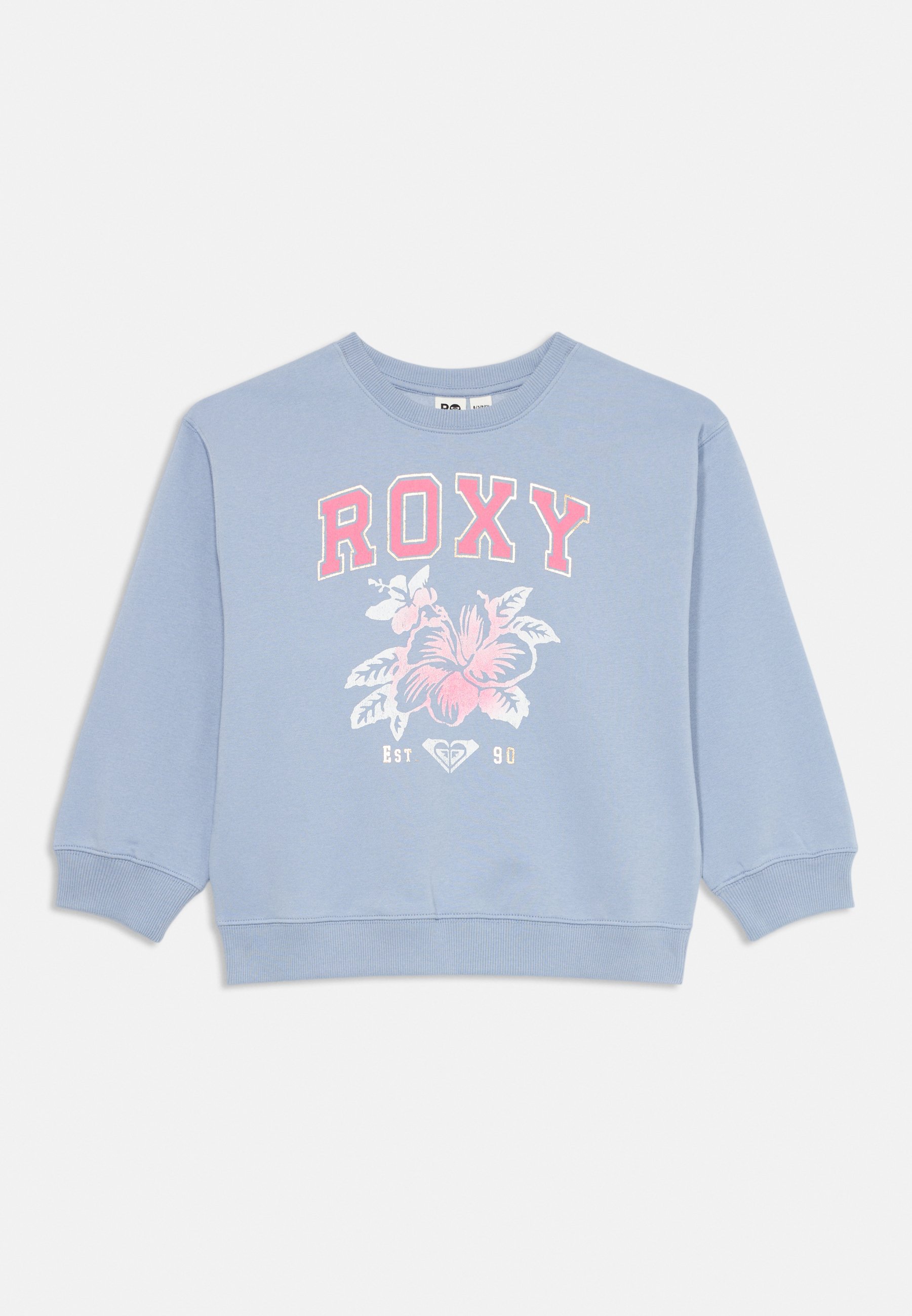 Lange Mouw Roxy Trui Roxy MORNING HIKE Sweater Blue Blizzard/blauw
