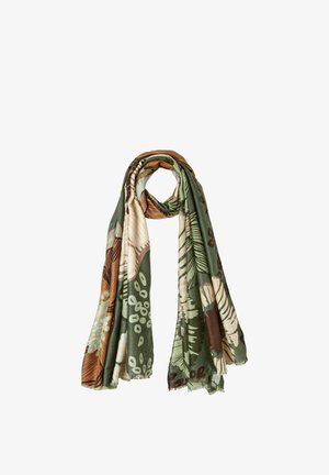 Damart, FLORAL TREND - Sjaal - khaki floral