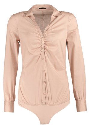 Overhemdblouse - beige
