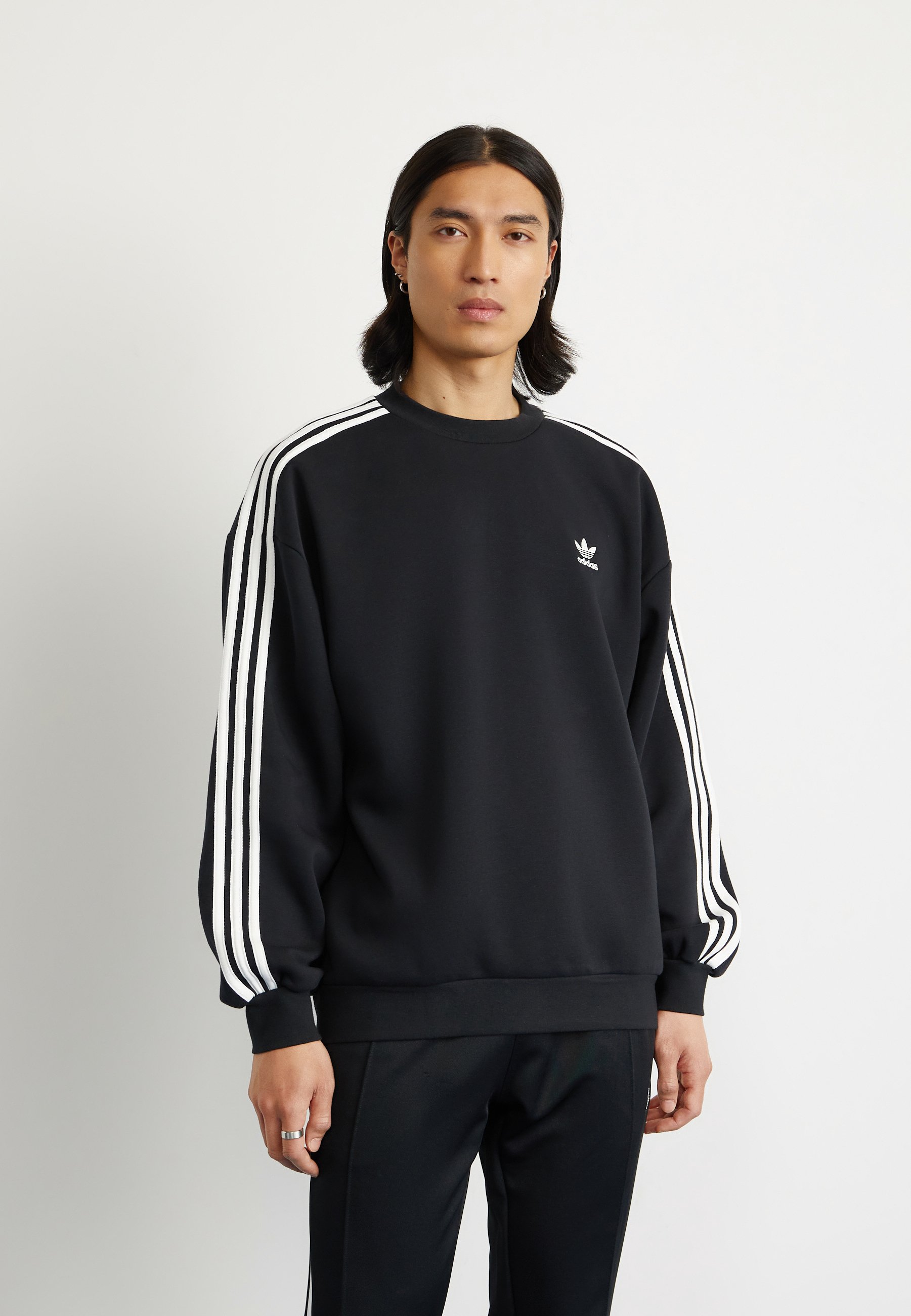 adidas sportswear adidas original oversized sweatshirt adidas Originals OVERSIZE CREW Sweatshirt black
