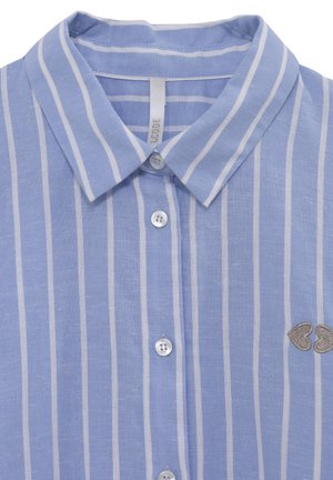 I.Code by IKKS STRIPED WITH HEART EMBROIDERY - Hemdbluse - blue